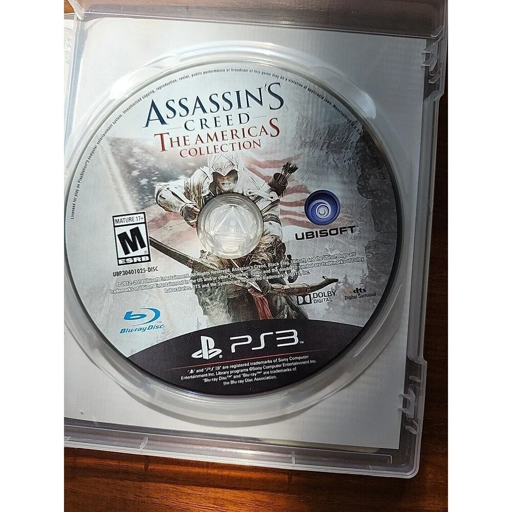 Assassin's Creed: The Americas Collection PS3 Sony PlayStation 3, 2014